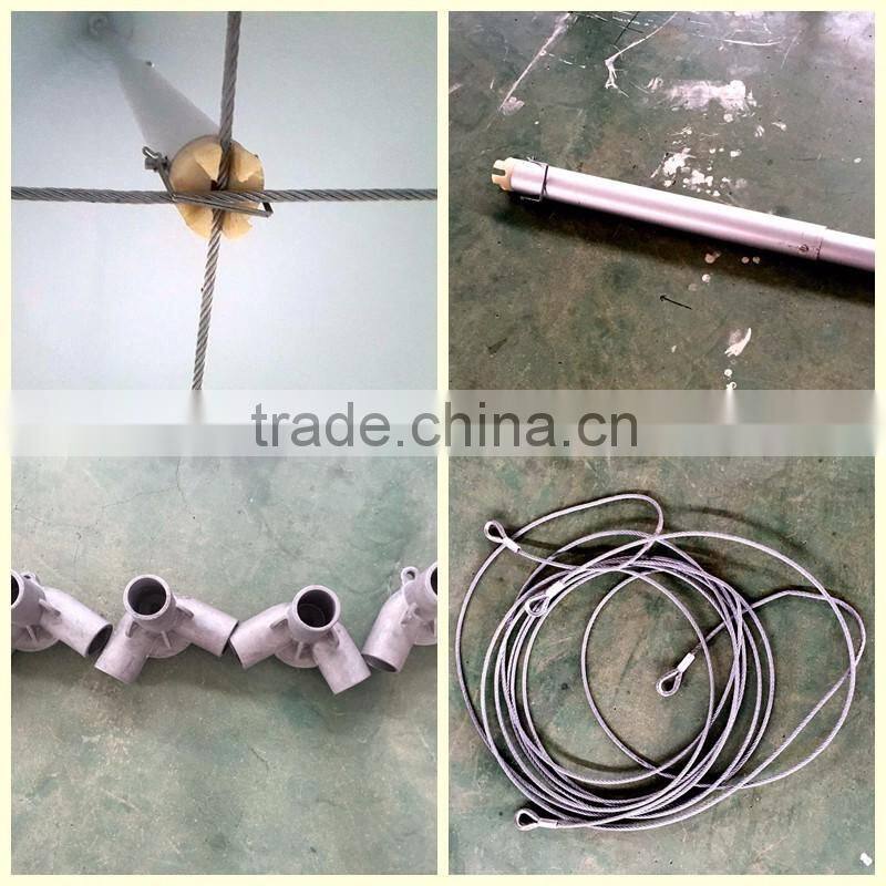 3 x 3 m high peak outdoor PVC garden pyramid tent for trade show