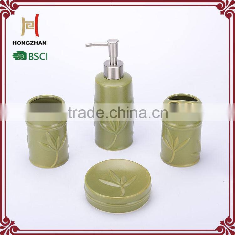 Creative New style ceramic Bathroom Set 4pcs