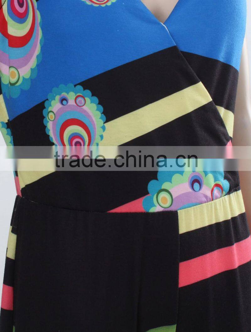 OEM custom women jumpsuit summer swimming wear sexy jumpsuit long manufacture