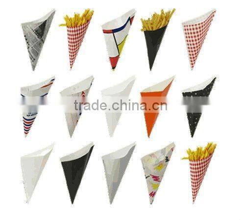 Modern design food cone bag