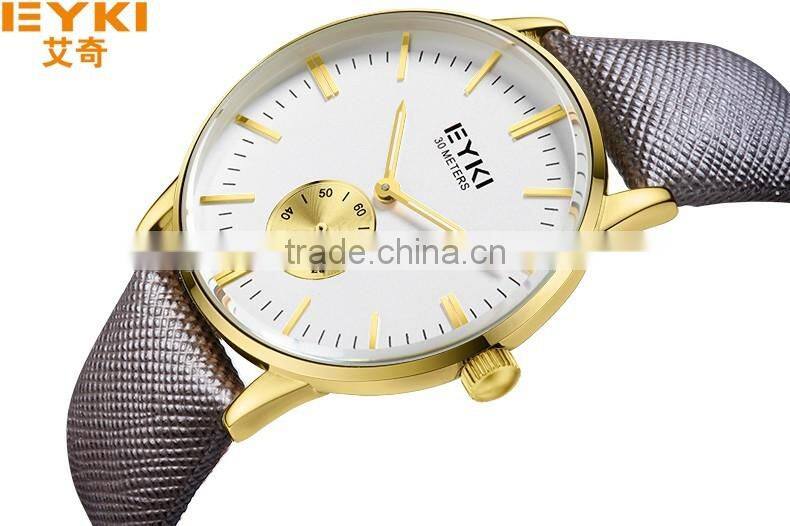 2016 new Fashion leather bracelet watch