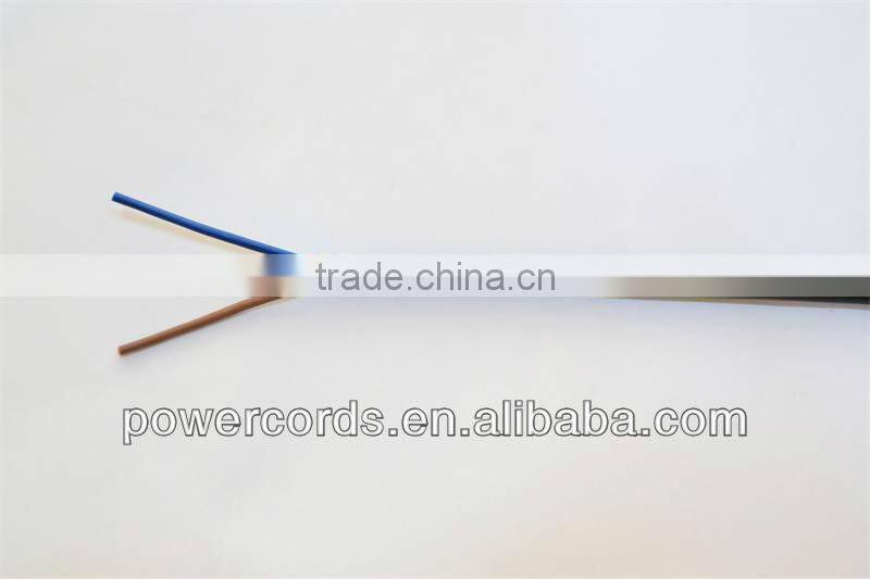VDE 2x1.0mm2 H05V2V2-F pvc power cable