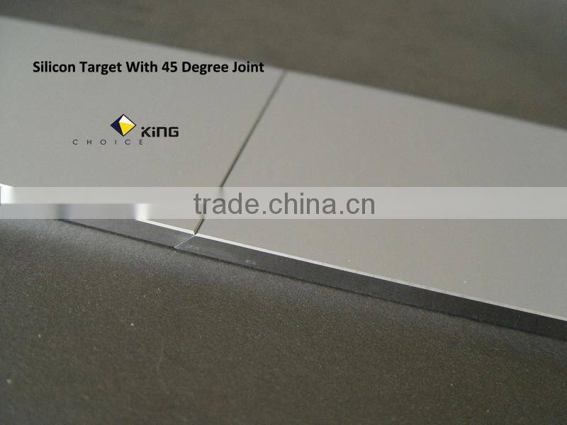 Silicon with 45 degree joint Si sheet