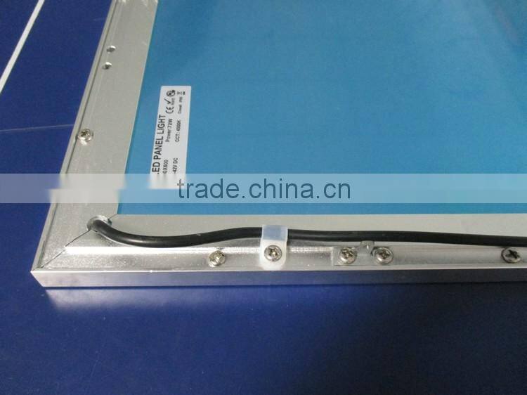 3 Years' Warranty 595*595*13.5MM Size 40W 90LM/W Silver Frame IP65 Water Proof LED Panel 600x600