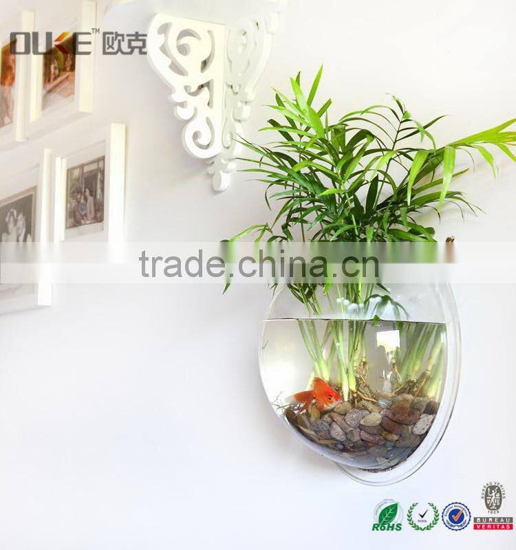 new design fashion round acrylic aquarium