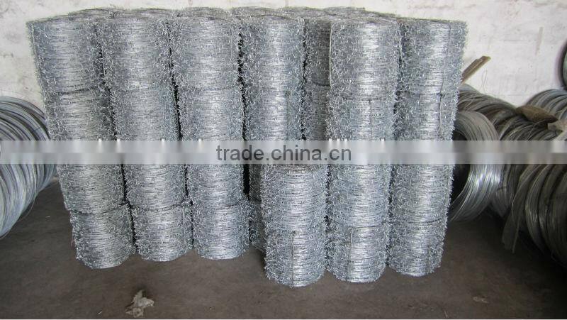 Zinc COATED BARBED WIRE (ISO)