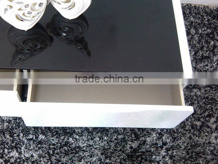 2014 high quality beatiful high glossy white tv stand