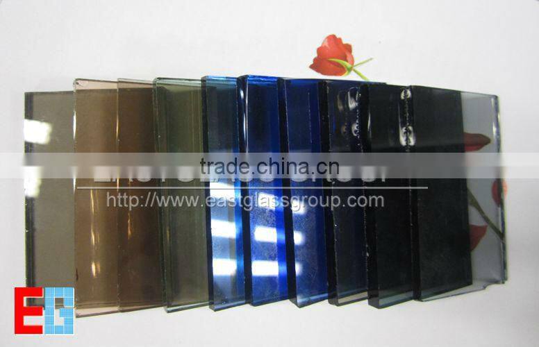 tinted glass colored float glass 3mm - 12mm