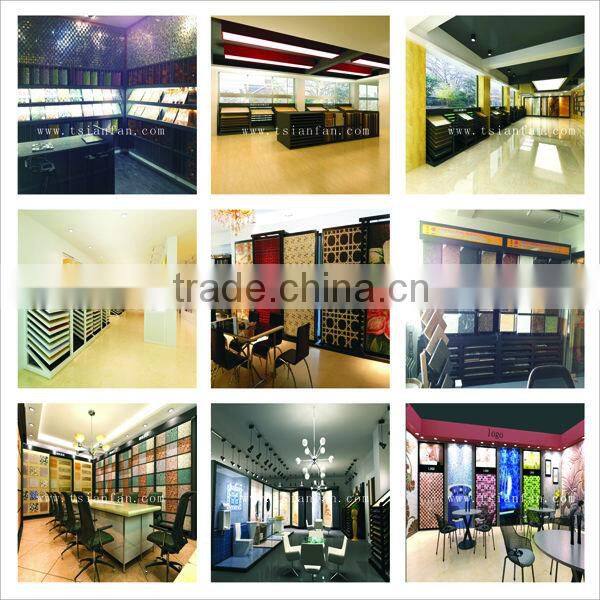 Double-sided stone, tile and laminate flooring display rack