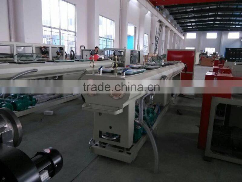 pvc double pipe making machine two pipe extrusion machine