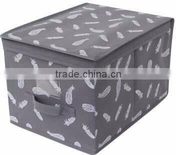Collapsible storage organizer order box with 24 compartments
