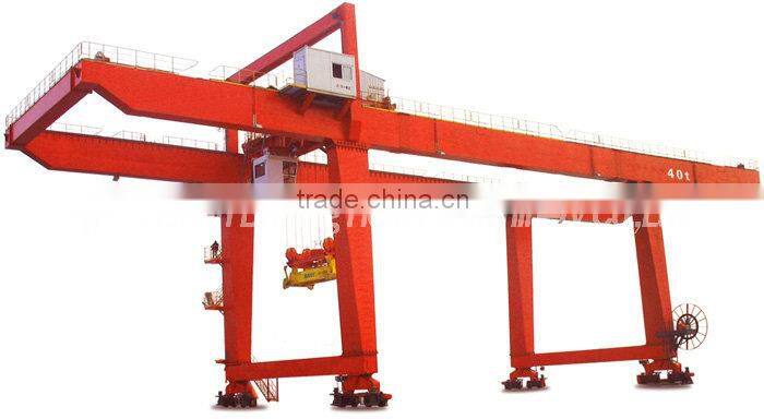 40 ton 50 ton 100ton Double Girder Rail Mounted Gantry Crane Manufacturer, Used Container Gantry Crane Price for Sale