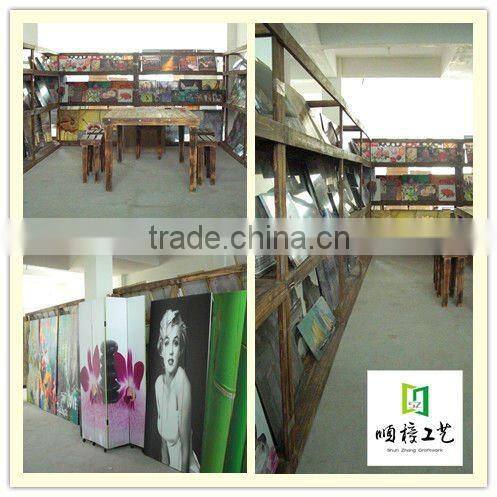 HOT! Hotel Restaurant public place lobby passageway decorShunzhang arts canvas print online