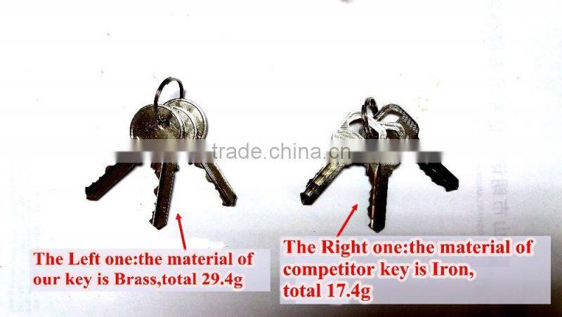 2016 South America and Australia Style Best modern style square Zinc door locks