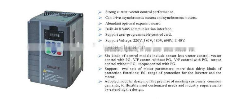 Frequency Inverter/frequency drive/AC Drive 0.4kw 0.75kw 11kw 220V/380V/440V
