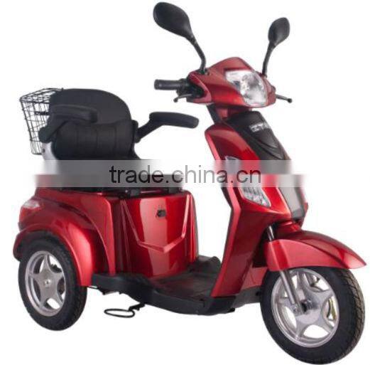import cheap china 500W three wheel electric motor bike for handicapped people