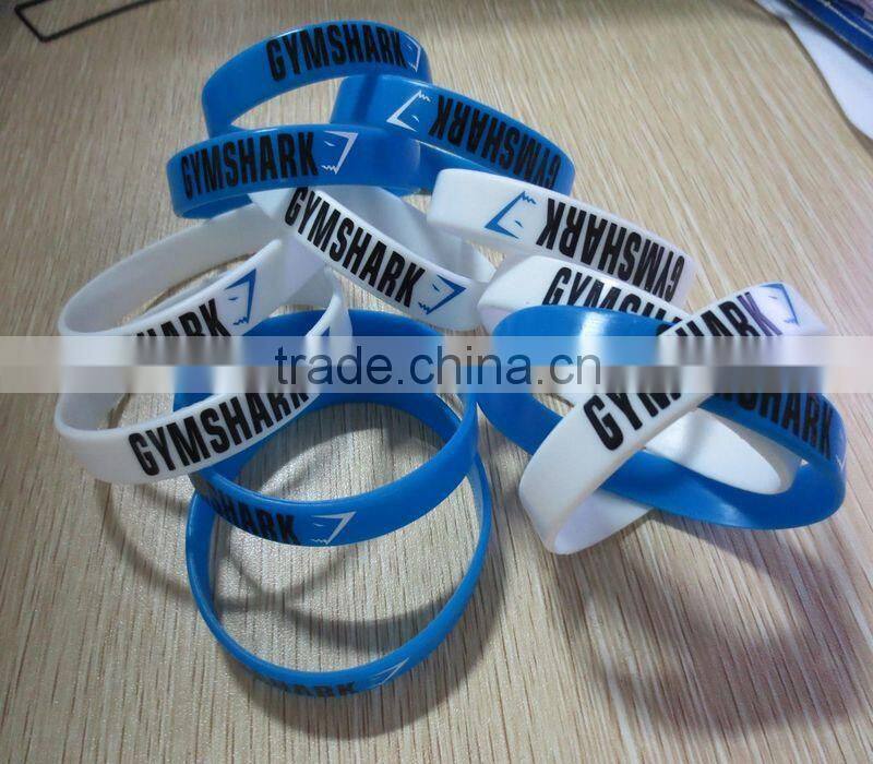 Promotional Gift Give Away Printed Logo Silicone Wristband