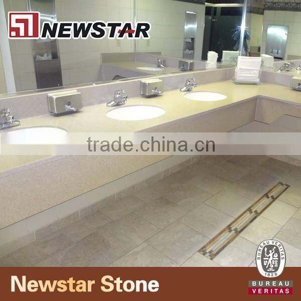 Newstar quartz double vanity top
