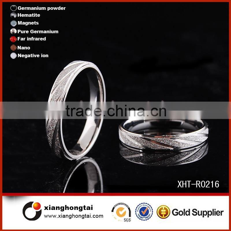 wholesale fashion classic silver jewelry costume textured rings