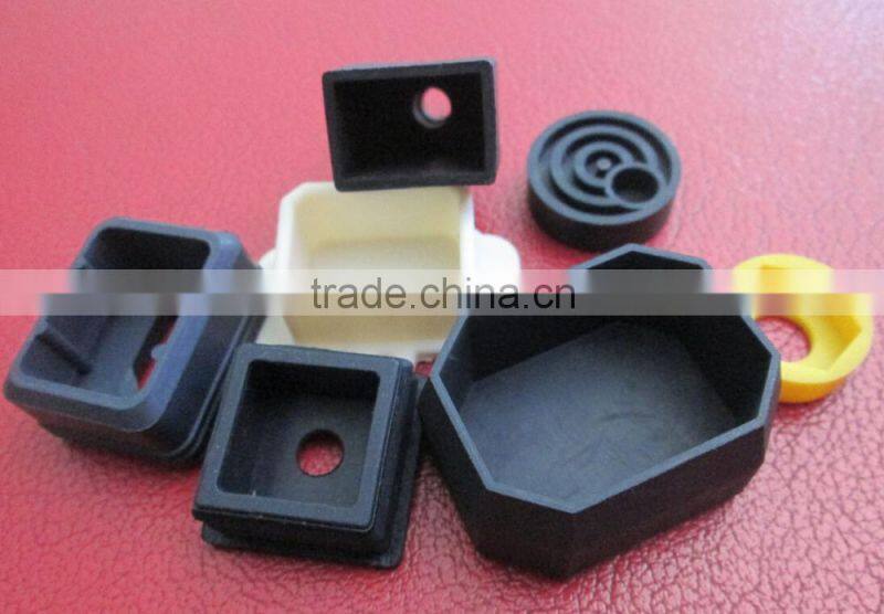 Impact Resisting Pole Endtip Rubber / Hit Resistant Small Rubber Sheath / 9.5mm Hole Pole Endcover Prpotector