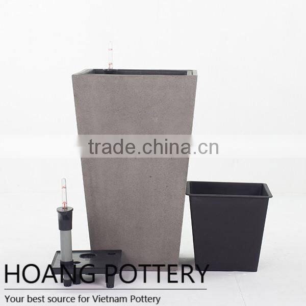 Poly Terrazzo Flower Pot - Urban Design Pot Decor