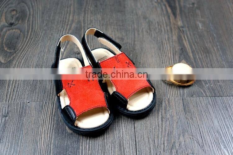 Safety design and high quality baby sandals shoes for boy and girl