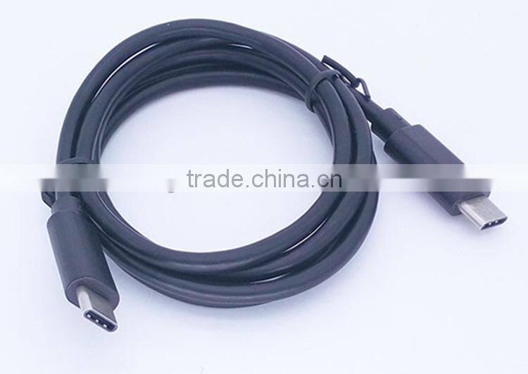 High quality black type C for Android USB type C data cable to USB 2.0 cable
