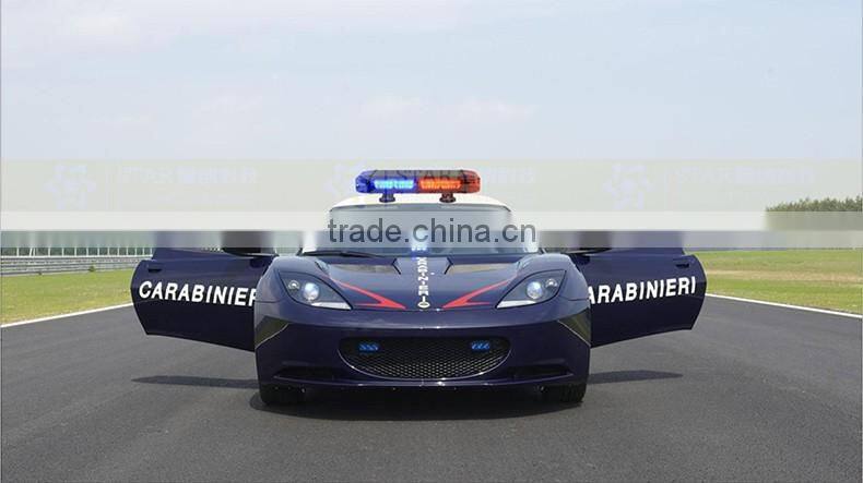 12V white red blue amber magnetic emergency strobe mini LED lightbar