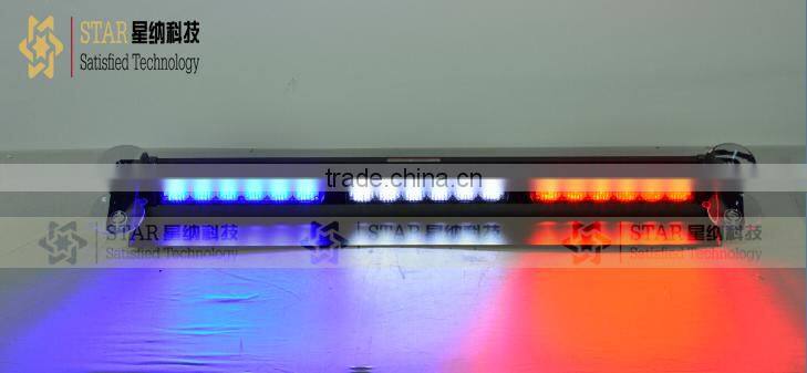 3W*18 LED (54W) police light super bright led visor light hot selling visor light car strobe light (XN-186D-3)