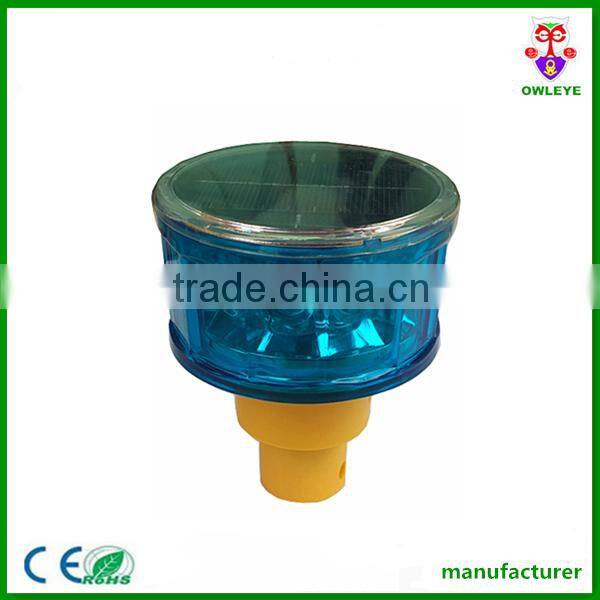 energy saving solar led signal tower warning light