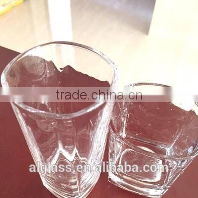 water drinking glass square glass cup