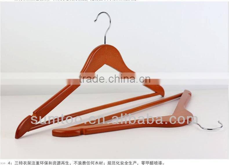 Custom wooden fashion hangers