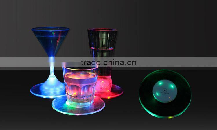 Party Favor Clear Plastic Coaster Led,Bar Coaster