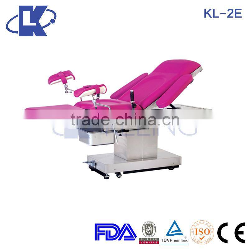 (KL-2B) Manual Stainless Steel Obstetric Delivery Bed