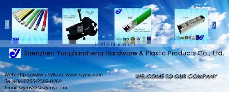 JY-A001|Coated steel pipe plastic joint|Lean tube plastic pipe clamp|OD 28mm lean pipe Tee plastic tubing joint