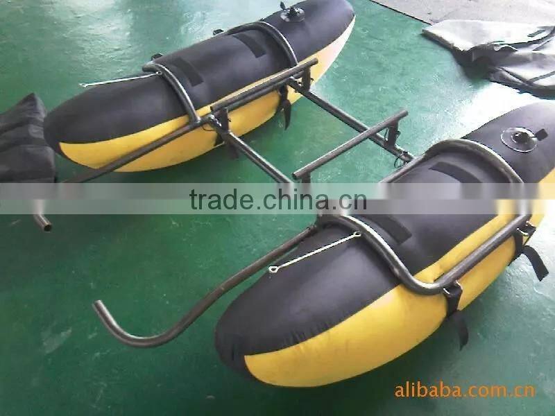 2016 new design PVC Water proof Inflatable fishing boat