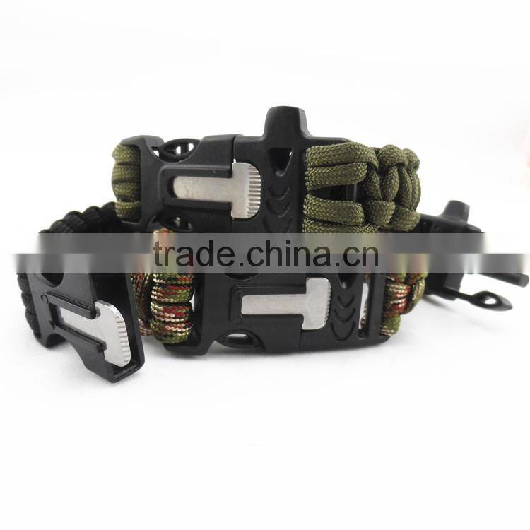 high quality fire maker survival bracelet ,fire maker bracelet