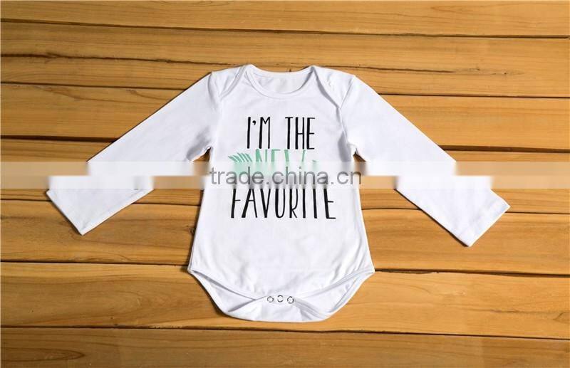 Wholesale price girl long sleeve top fancy onesie ,fashion romper from Kapu