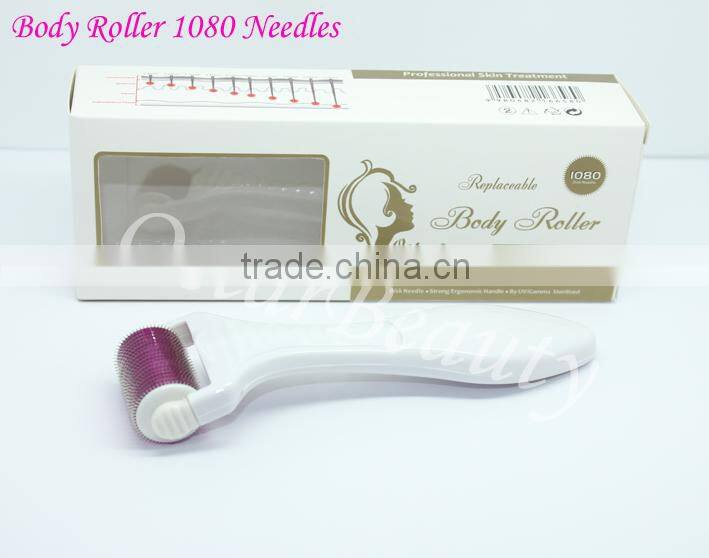 Body dermaroller skin beauty roller system