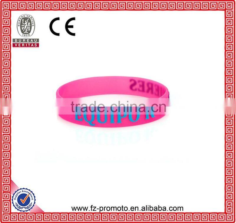 Silicone Wristband for Promotional Gifts Silicone Wristband Blue, Rubber Wristband