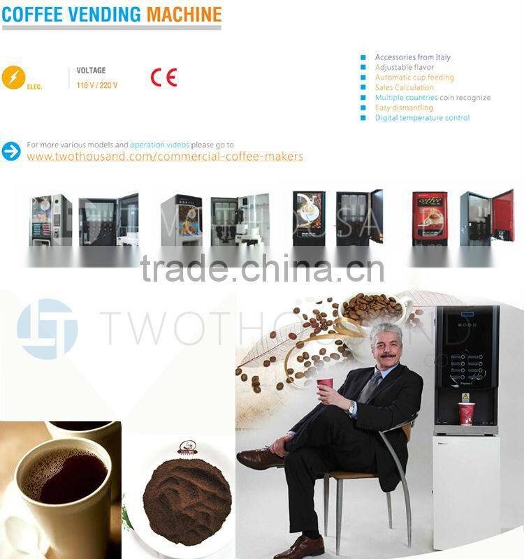 Find Complete Details about 2017 Espresso Coffee Vending Machines, CE, 1220W, 68'C~98'C, Hot Type, TT-CM105