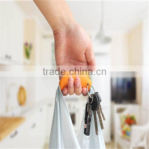 new fashion silicone handle for supermarket shopping