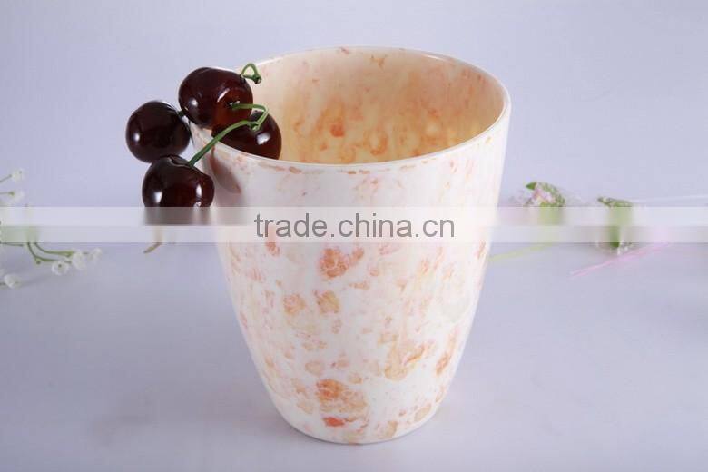 decorative plant pots indoor/flower pots wholesale/unbreakable melamine flower pot, decoration cheap flower pots