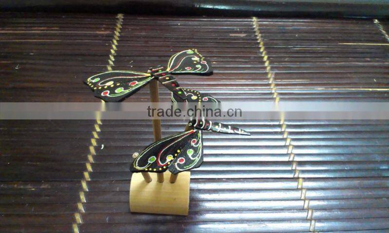 Beautiful cheapest price bamboo finger balancing dragonfly made in Vietnam