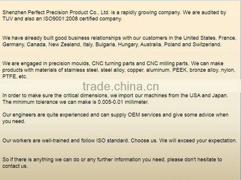 cnc milling and turning parts polished polished Stainless Steel cnc parts