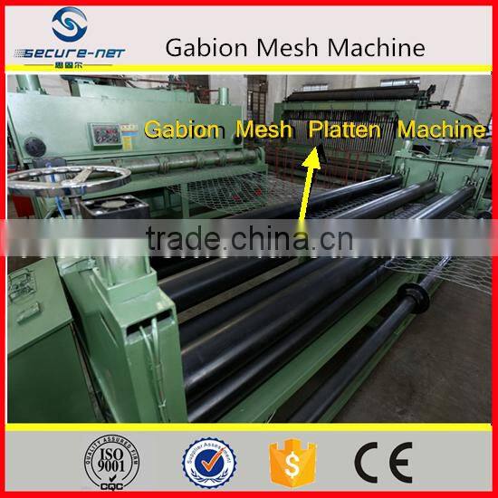 Automatic fencing gabion mesh machine line