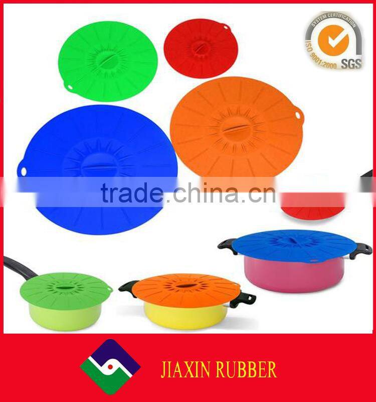 Best selling products food grade flexible silicone lid