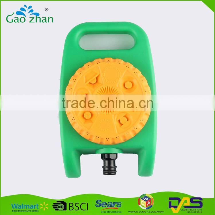 garden supplier professional Plastic 8 pattern multi funciton sprinkler