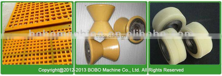 High resilient pu elastomer machine