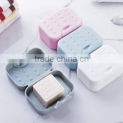 Home Bathroom Shower Travel Hiking Soap Box Dish Plate Holder Case Container